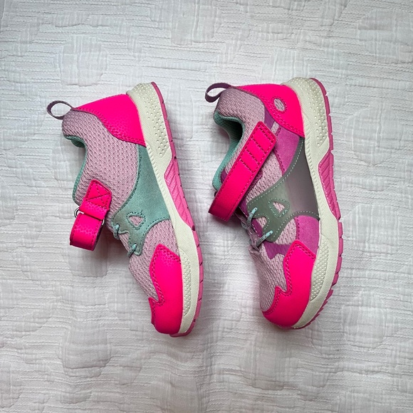 Stride Rite Maddox Sneakers, Toddler Size 10, Pink - Picture 3 of 7